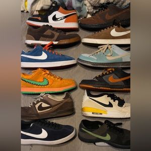 Nike dunks jordans and more
